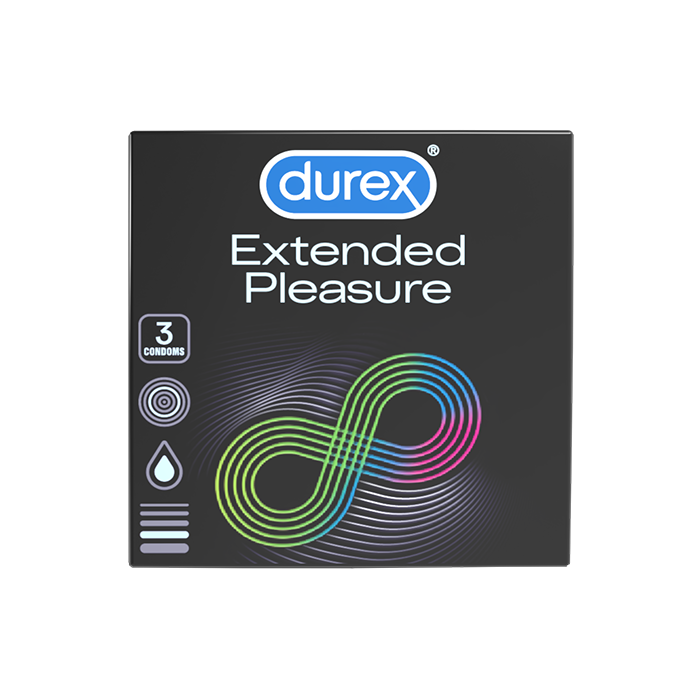 Durex Extended Pleasure презервативи 3 бр