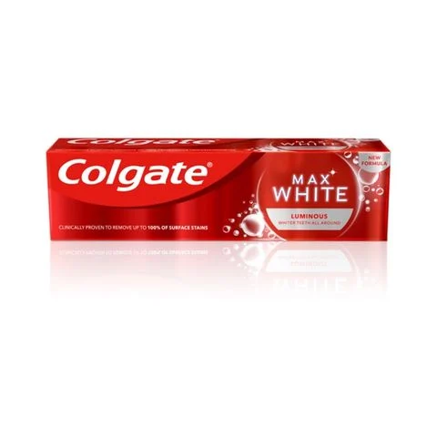 Colgate Max White Luminous Избелваща паста за зъби х75 мл