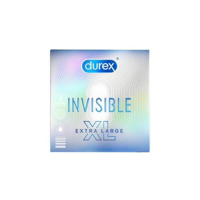 Durex Invisible XL презервативи 3 бр