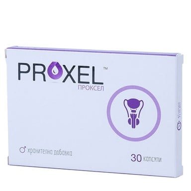 Proxel за нормално уриниране и сексуална функция х30 капсули