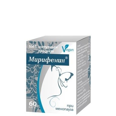 Мирифемин при менопауза 150 мг x60 капсули
