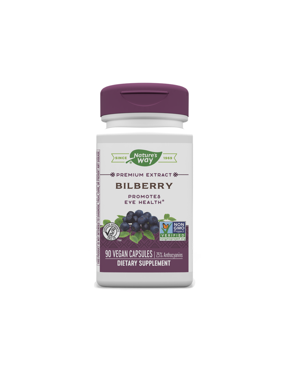 Nature’s Way Bilberry  Черна боровинка и Бъз х 90 капсули