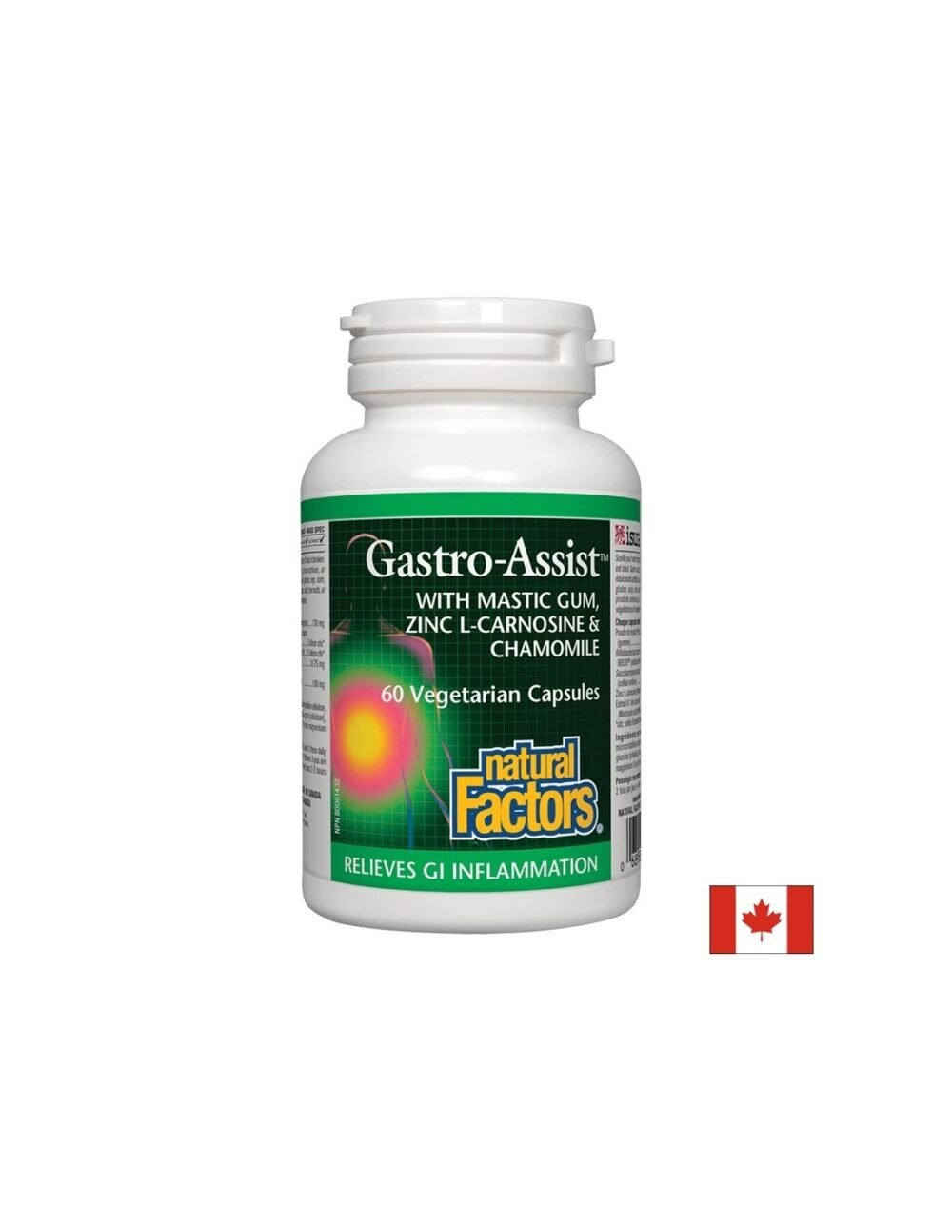 Gastro Assist™/ Мастикс, Цинков Л-карнозин и Лайка x 60 капсули