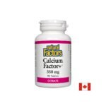 Calcium Factor+®/ Калций фактор+® (цитрат) 350 mg х 90 таблетки Natural Factors