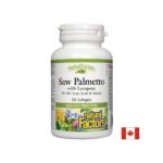 Saw Palmetto with Lycopene/ Сао Палмето с Ликопен х 90 софтгел капсули Natural Factors