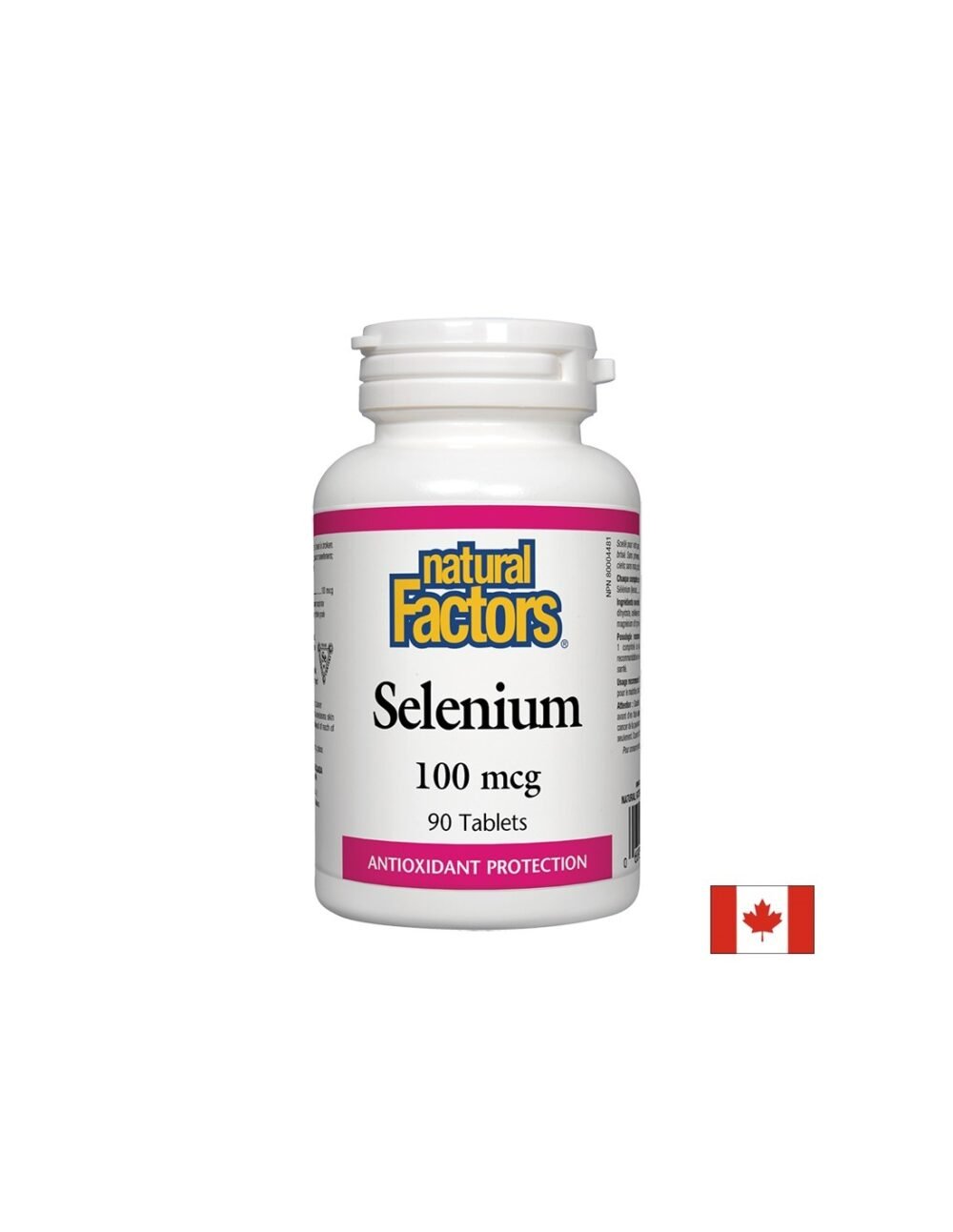Selenium/ Селен 100 mcg x 90 таблетки Natural Factors
