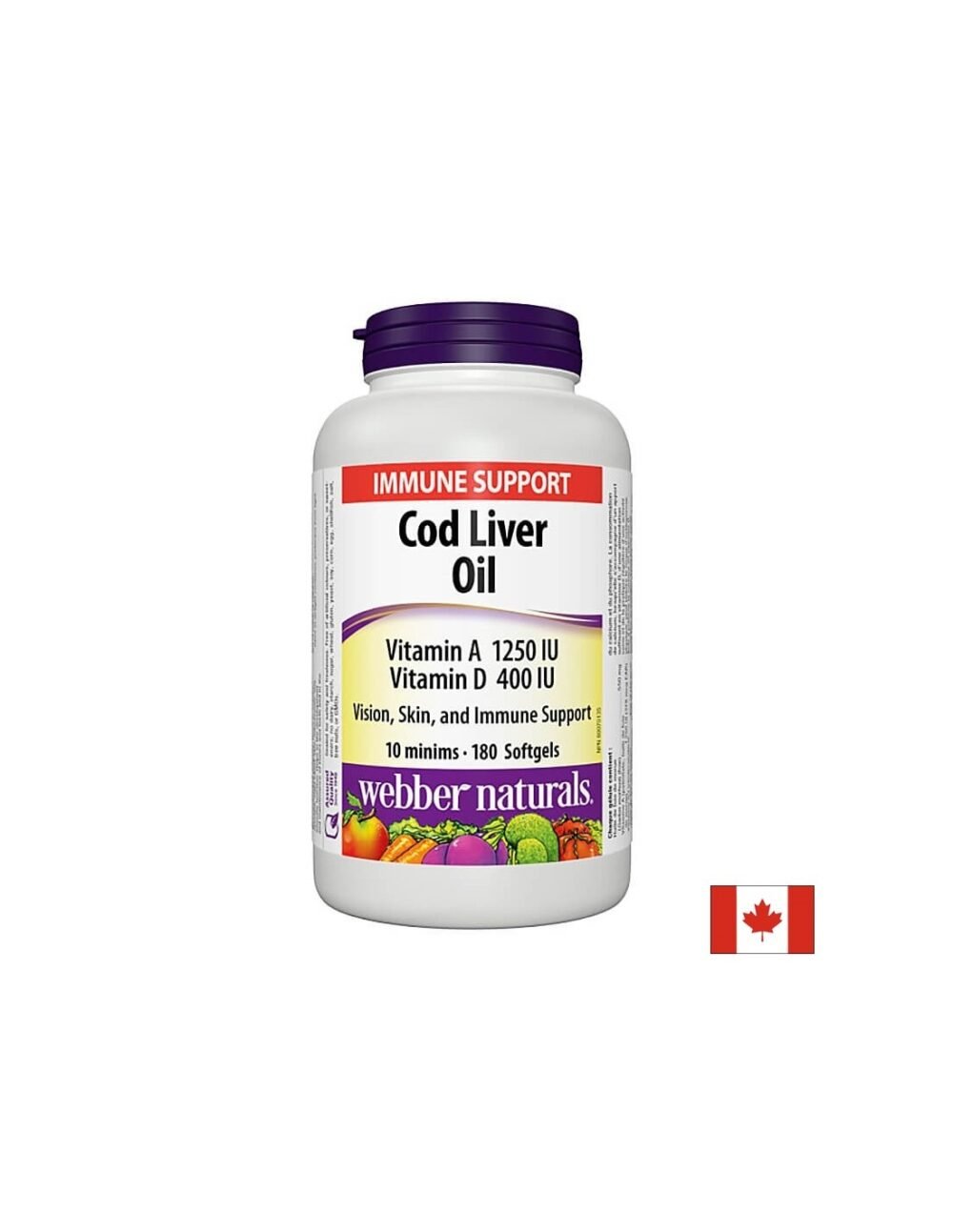 Super Cod liver oil - Черен дроб на треска масло, 180 софтгел капсули